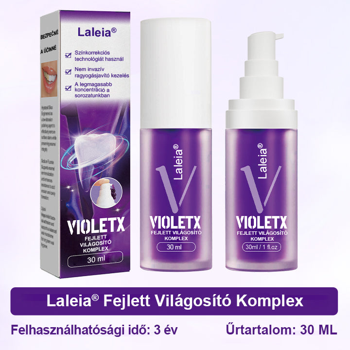 🦷Laleia® VioletX Fejlett Fehérítő Komplex