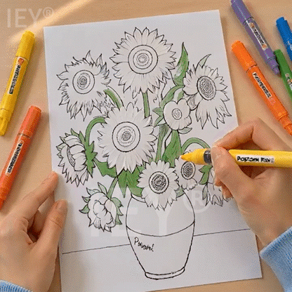 Mickey® 3D Relief Art Pen – Változtassa lapos rajzait megérinthető 3D művészetté🎨🎨