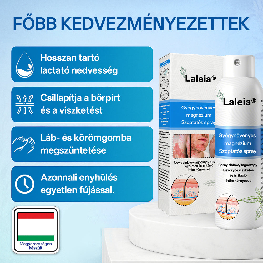 ⭐⭐⭐Laleia® 🎉Magnézium Gyógynövényes Pszoriázis Spray