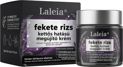 🔥🔥Laleia® fekete rizs kettős hatású megújító krém