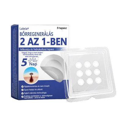 🔥 Laleia® DermalRepair 2 az 1-ben mikrotűs és hidrokolloid tapasz 💉