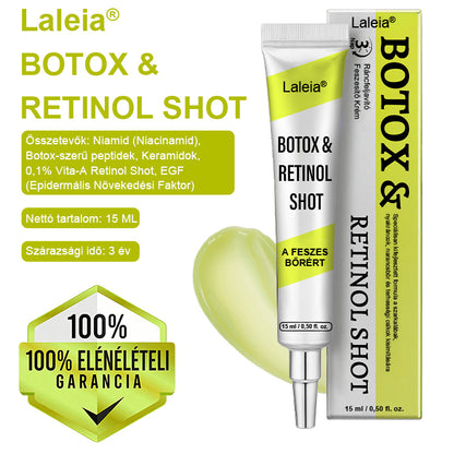 🌿🌿Laleia® Botox & Retinol Shot – Simaabb bőr mély ráncok, megereszkedett áll és duzzadt szemek ellen
