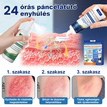 👩‍⚕️Laleia® Pikkelysömör Nappali és Éjszakai Javító Rendszer
