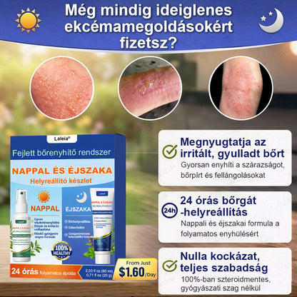 👩‍⚕️Laleia® Pikkelysömör Nappali és Éjszakai Javító Rendszer