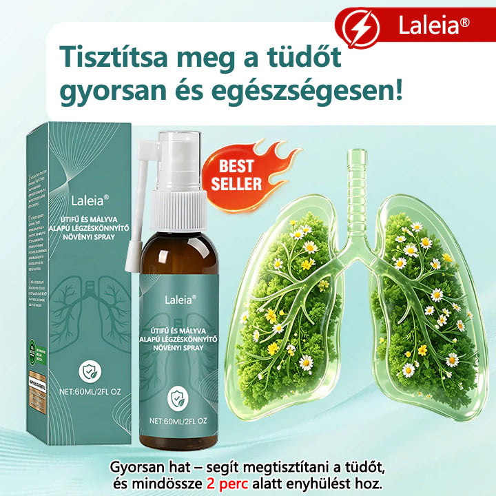 🌿Laleia® Útifű-Mályva Légzésnyugtató Növényi Spray