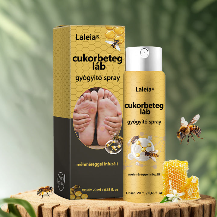 ✅Laleia® Diabetikus lábgyógyító spray - Méhméreggel átitatott