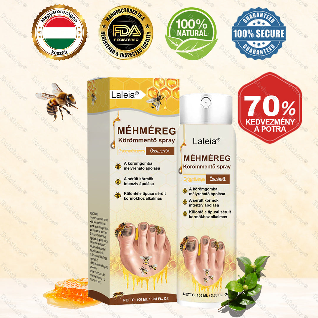 🌿 Laleia® Méhméreg Körömmentő Spray