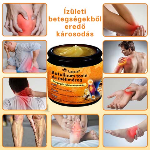 🌿🌿Laleia® Botulinum Toxin és Méhméreg Fájdalomcsillapító Csontgyógyító Krém🐝 (Kifejezetten időseknek & ortopéd szakorvosok ajánlásával)
