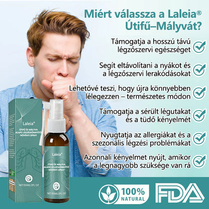 🌿Laleia® Útifű-Mályva Légzésnyugtató Növényi Spray