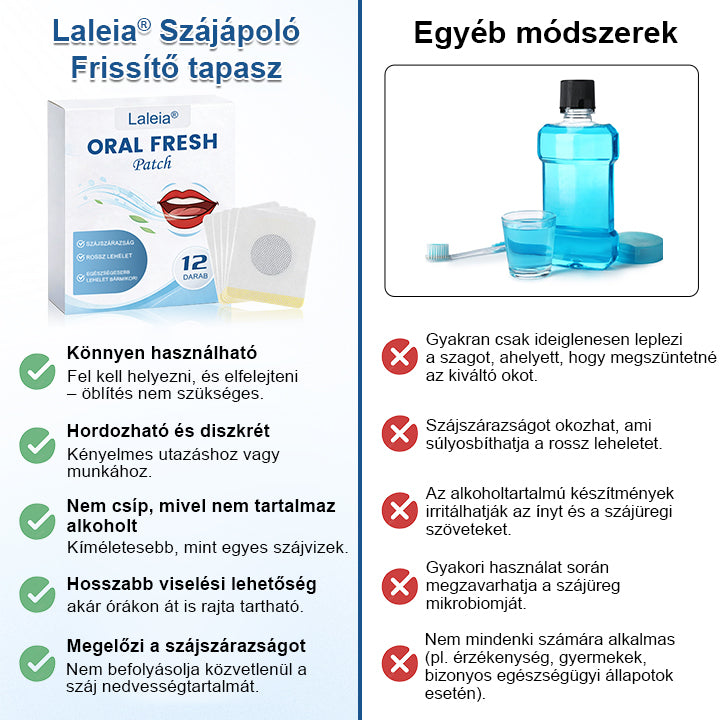 ✨Legnépszerűbb termék✨Laleia® Friss Lehelet Tapasz🎉Különleges, limitált idejű kedvezmény
