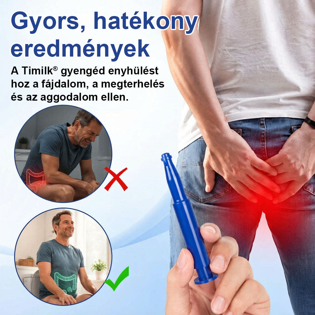 🌿 Timilk® ProctoEase nyugtató aranyérápoló gél