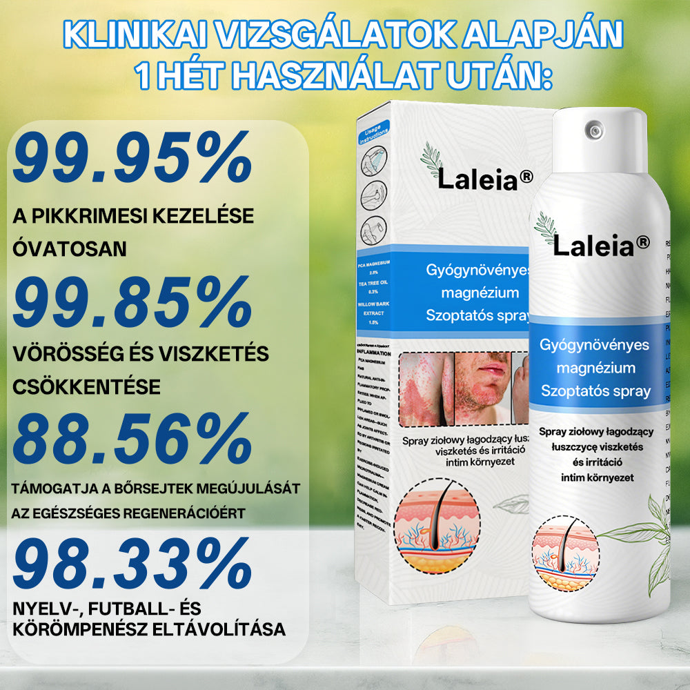 ⭐⭐⭐Laleia® 🎉Magnézium Gyógynövényes Pszoriázis Spray