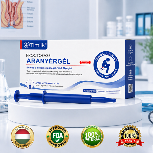 🌿 Timilk® ProctoEase nyugtató aranyérápoló gél