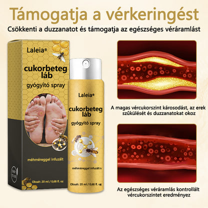 ✅Laleia® Diabetikus lábgyógyító spray - Méhméreggel átitatott