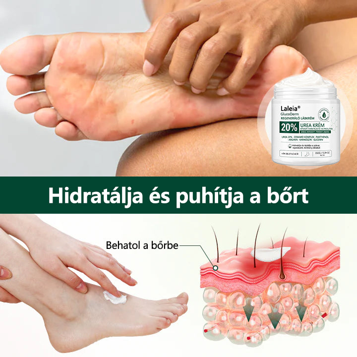 🌿🌿 Laleia® GlucoDerm Regeneratív Lábkrém