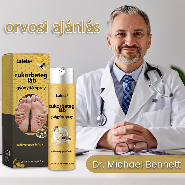 ✅Laleia® Diabetikus lábgyógyító spray - Méhméreggel átitatott