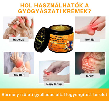 🌿🌿Laleia® Botulinum Toxin és Méhméreg Fájdalomcsillapító Csontgyógyító Krém🐝 (Kifejezetten időseknek & ortopéd szakorvosok ajánlásával)