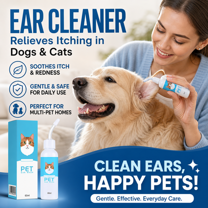 🎁💥LAST DAY SPECIAL PRICE!-￡7.99!! 🐶🐱 Ear cleaner, Relieves itching in dogs & cats