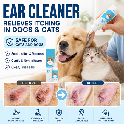 🎁💥LAST DAY SPECIAL PRICE!-￡7.99!! 🐶🐱 Ear cleaner, Relieves itching in dogs & cats