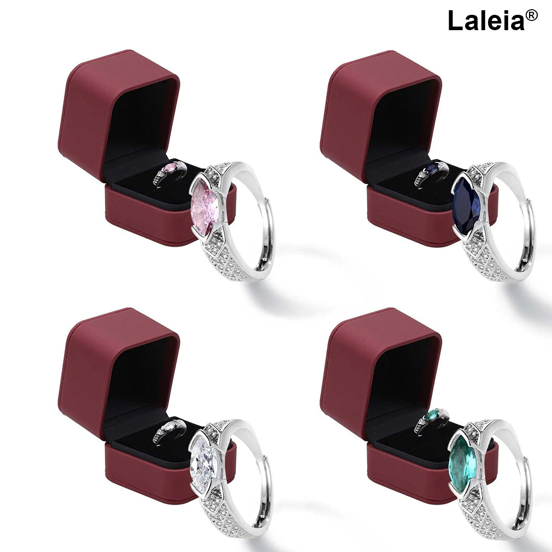💎Laleia® Magnetológiás Moissanit Gyémánt Gyűrű