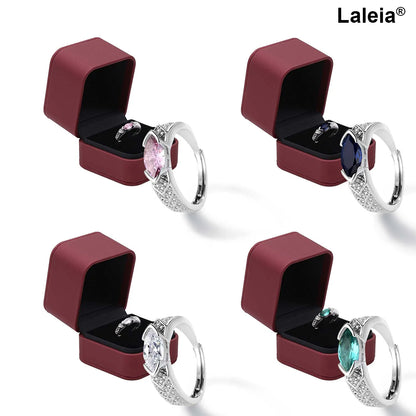 💎Laleia® Magnetológiás Moissanit Gyémánt Gyűrű