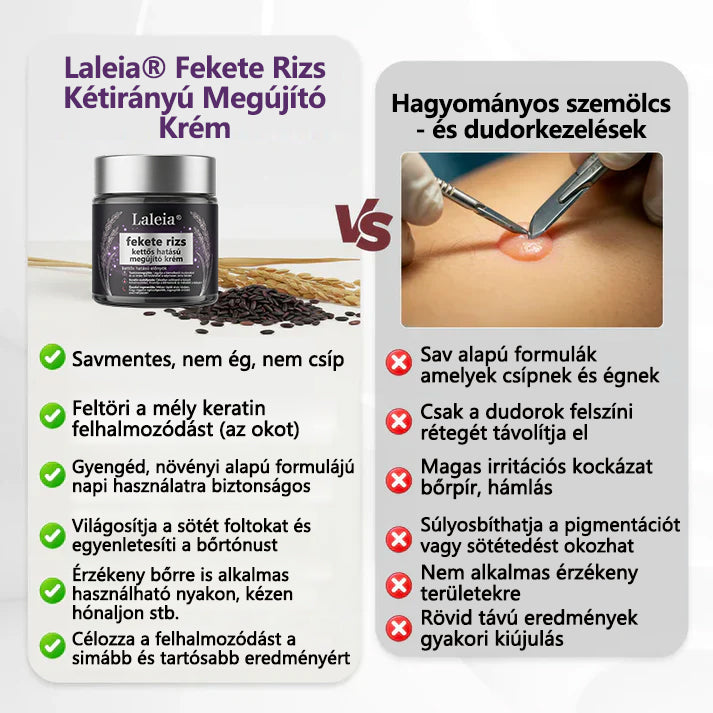 🔥🔥Laleia® fekete rizs kettős hatású megújító krém