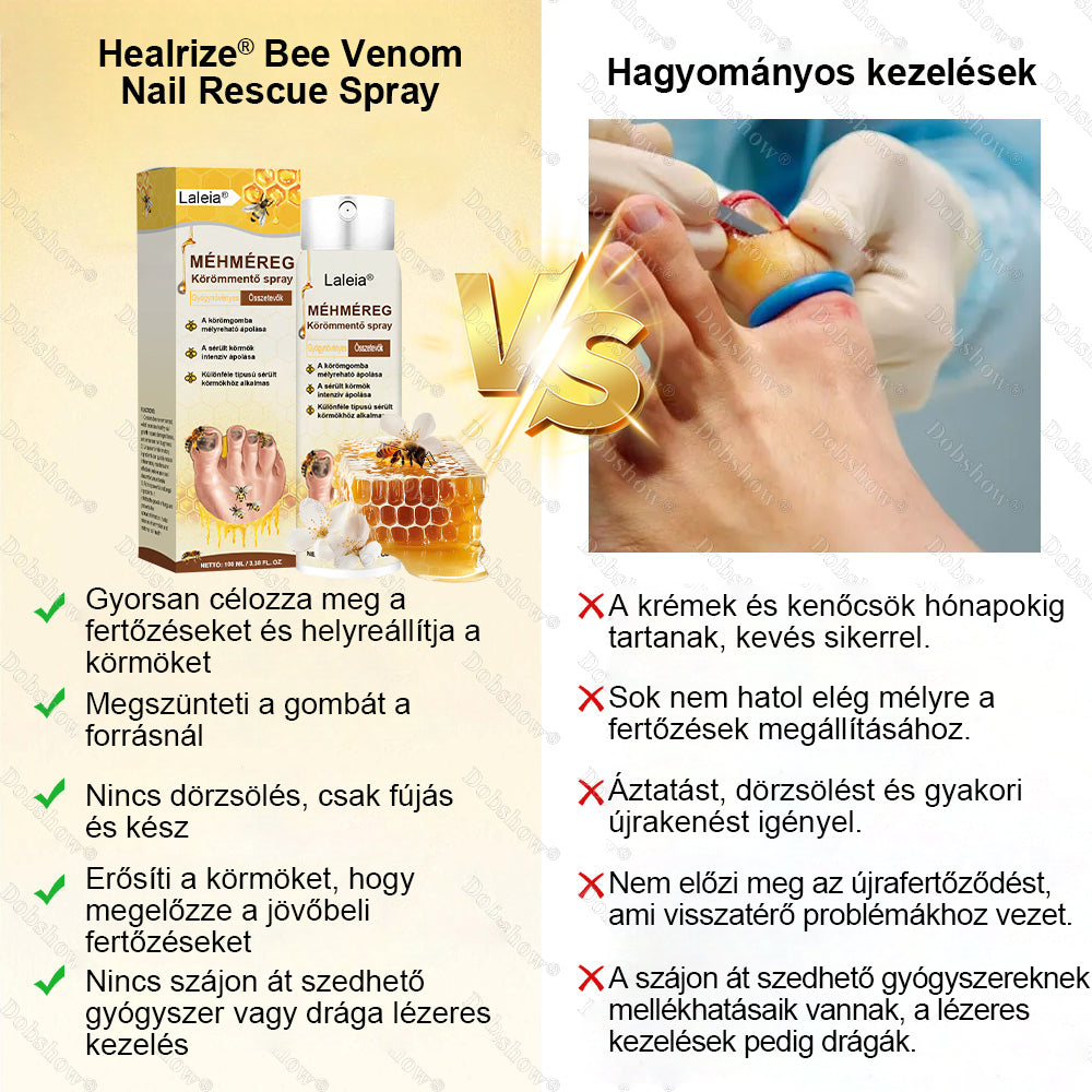 🌿 Laleia® Méhméreg Körömmentő Spray