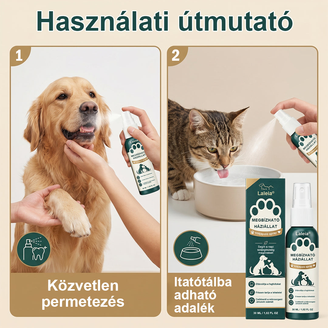 🐱Laleia® TrustedPet Szájspray kisállatoknak