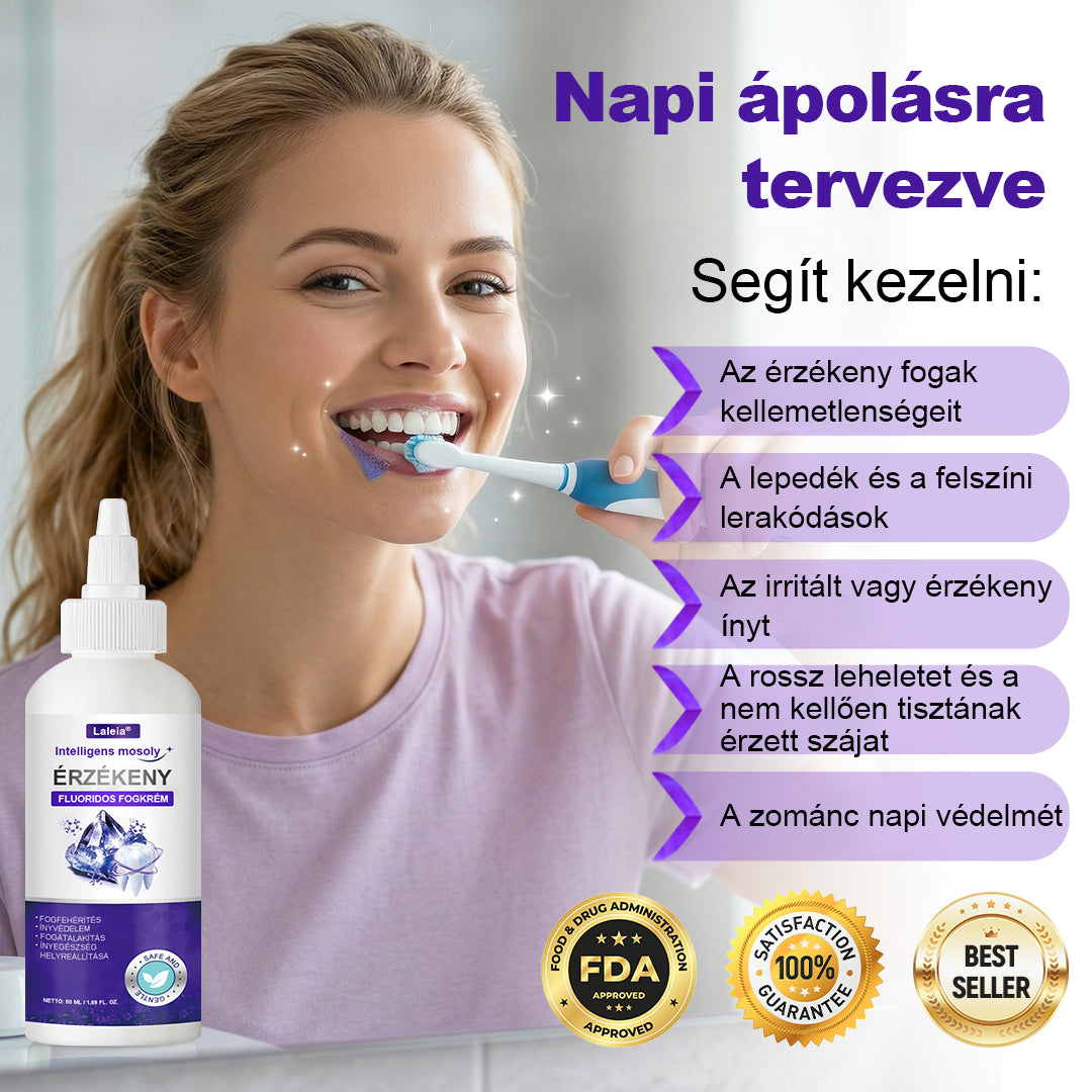 ⭐Laleia® SensiGum Fluoridos Fogkrém