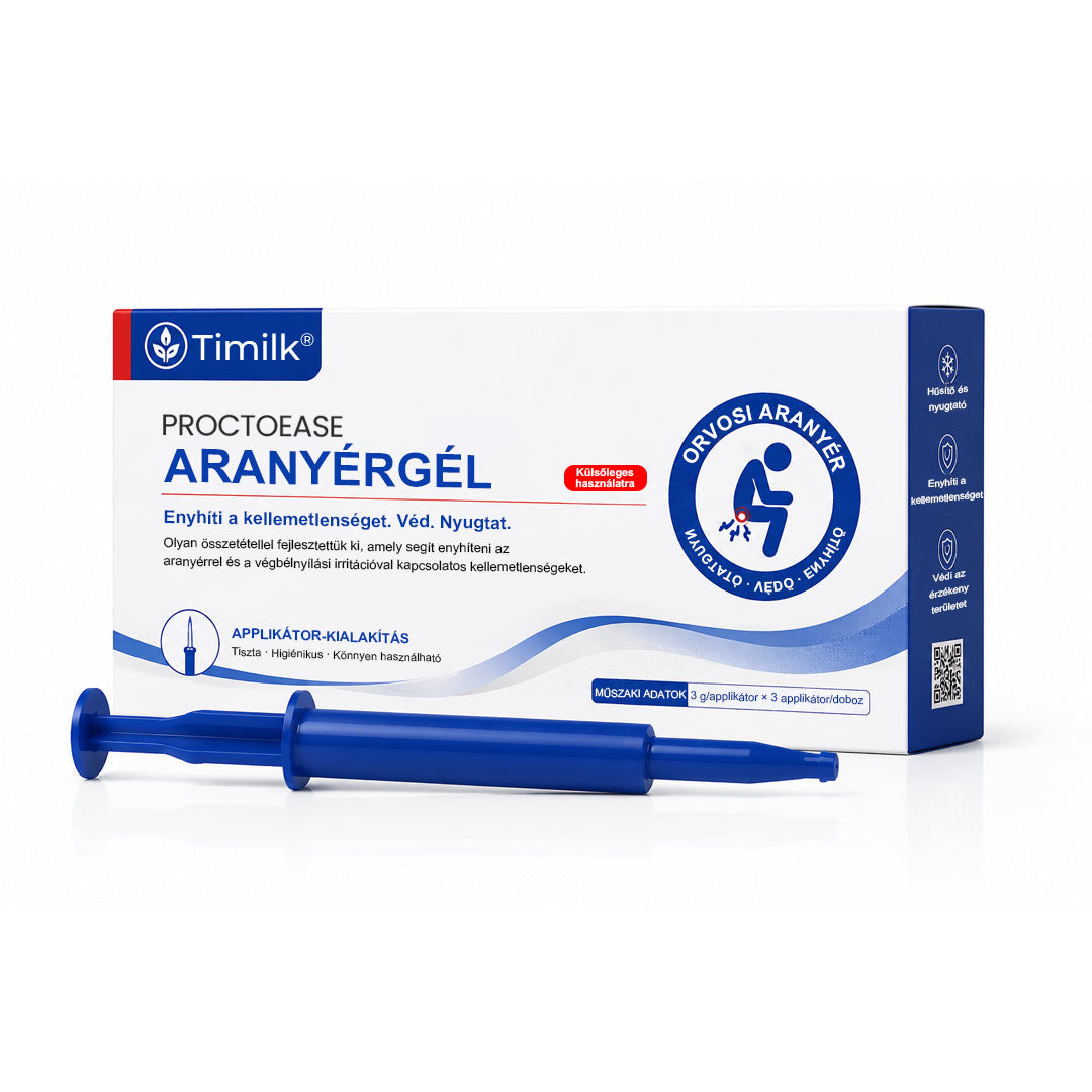 🌿 Timilk® ProctoEase nyugtató aranyérápoló gél